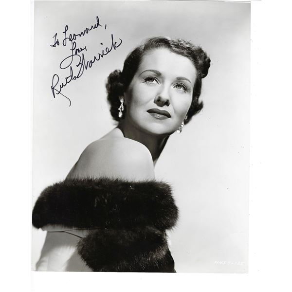 Ruth Warrick signed photo