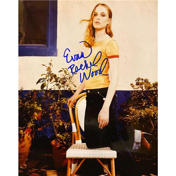Evan Rachel Wood signed photo