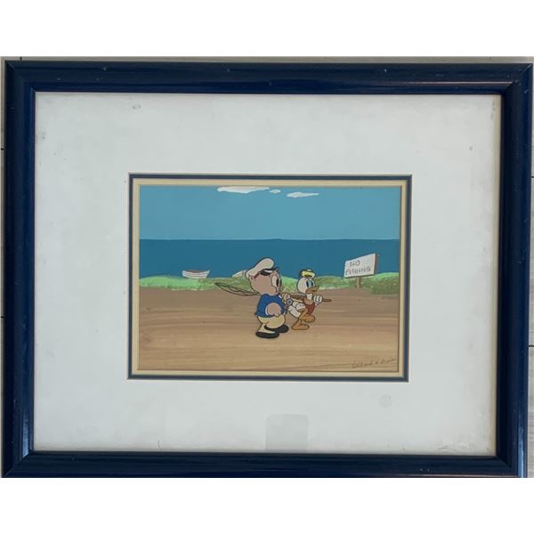 It's All In The Wind Richard H. Thomas signed sericel