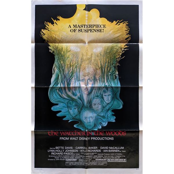 The Watcher in the Woods original 1980 vintage movie poster