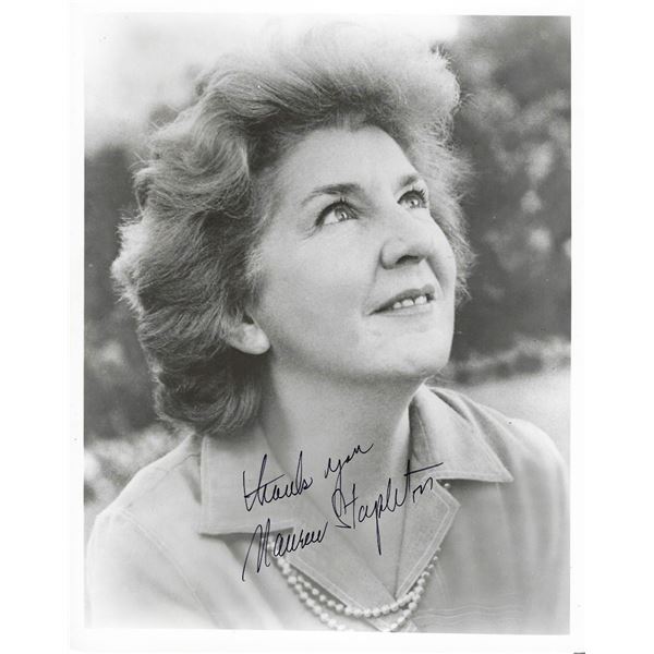 Maureen Stapleton signed photo
