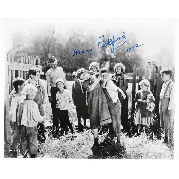 Mary Pickford signed photo