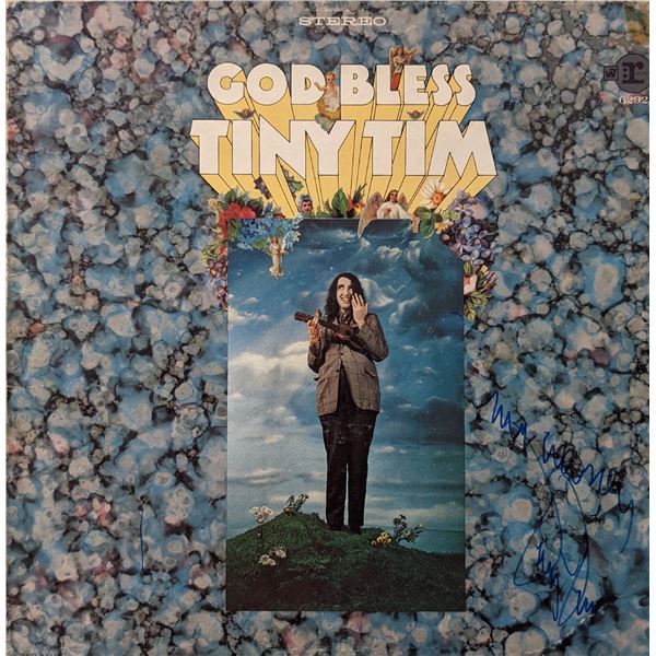 God Bless Tiny Tim Signed Album