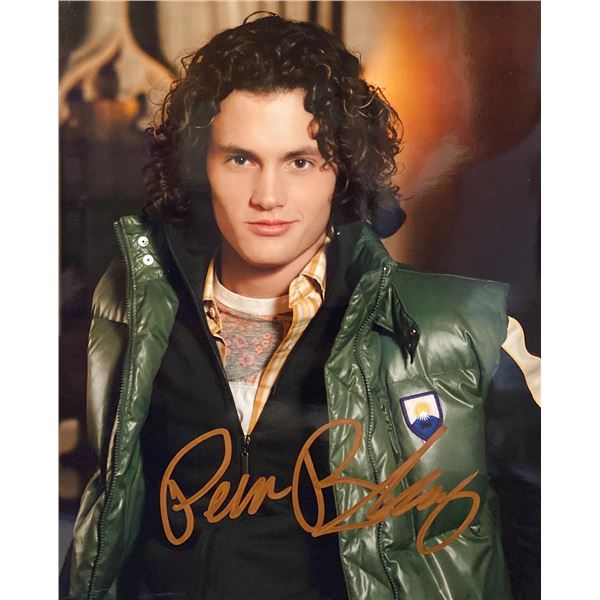 Penn Badgley signed photo
