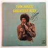 Image 1 : Tom Jones Greatest Hits signed album