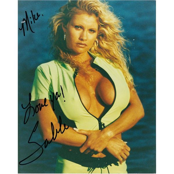 WWF Sable signed photo