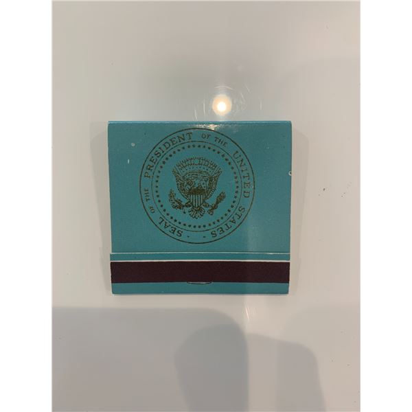 1976 Presidential Air Force One  match book