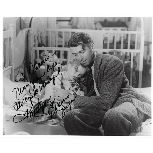 It's a Wonderful Life Karolyn Grimes signed movie photo