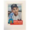 Image 1 : Bob Oldis signed baseball card