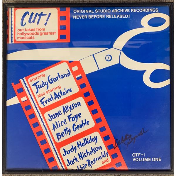 Debbie Reynolds Cut signed album
