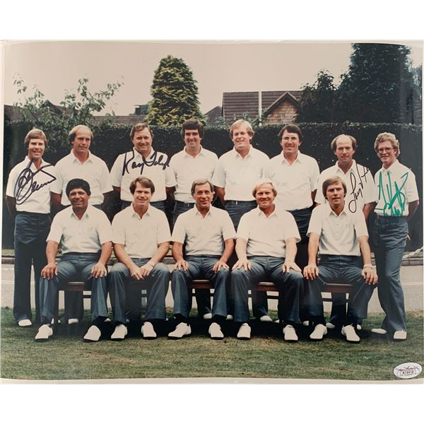 Ryder Cup team signed photo (JSA)