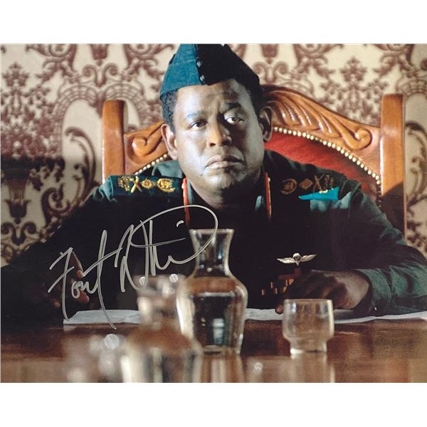 The Last King of Scotland Forest Whitaker signed movie photo