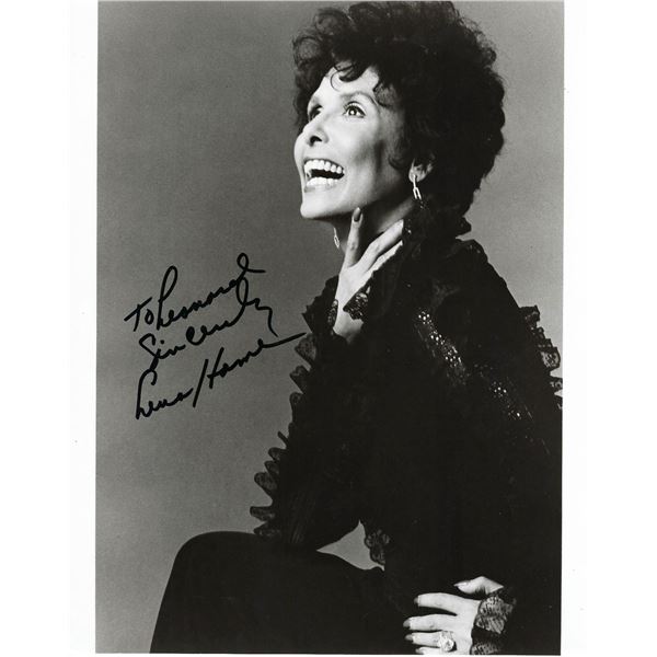 Lena Horne signed photo