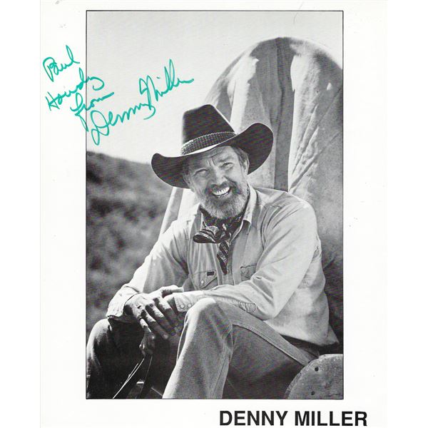 Denny Miller signed photo