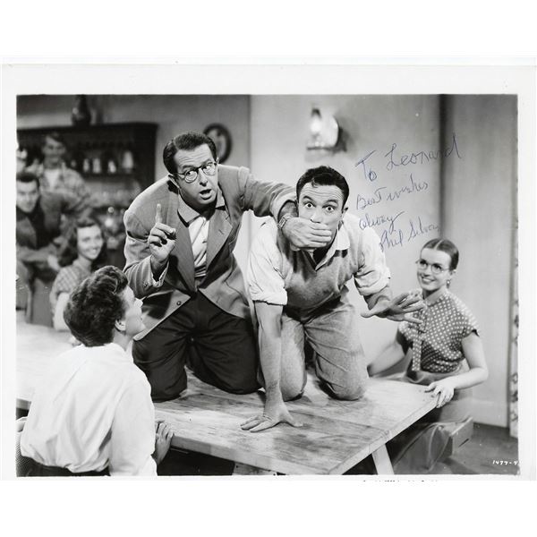 Phil Silvers signed photo