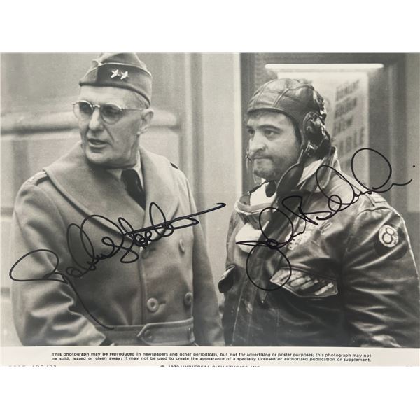 1941 John Belushi, Robert Stack signed movie photo