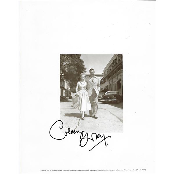 Coleen Gray signed photo