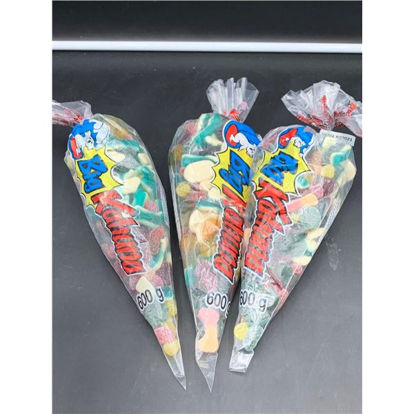 Big Kahuna Candy Cones (3 x 600g)