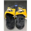 Image 1 : Men's Pittsburgh Penguin Slippers (Size 11-12)