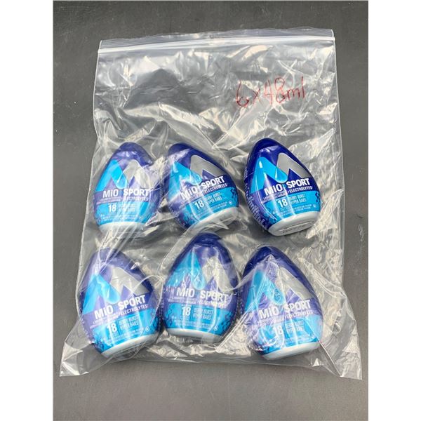 MioSport Electrolyte Water Enhancer (6 x 48ml)