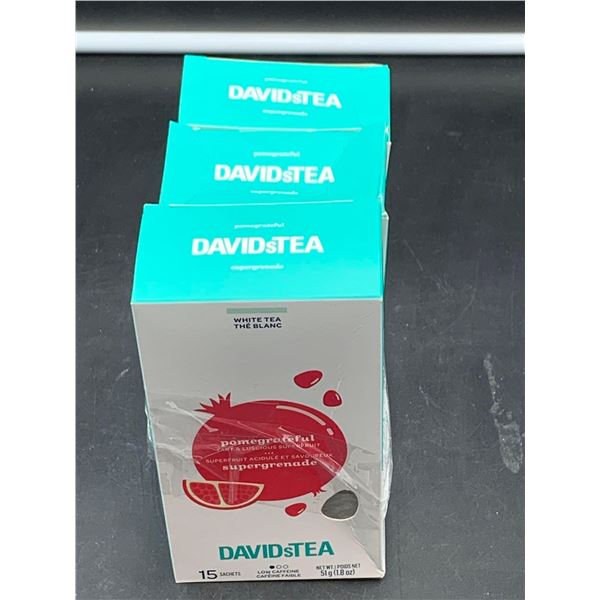 David's Tea Pomegrateful Sachets (3 x 15)