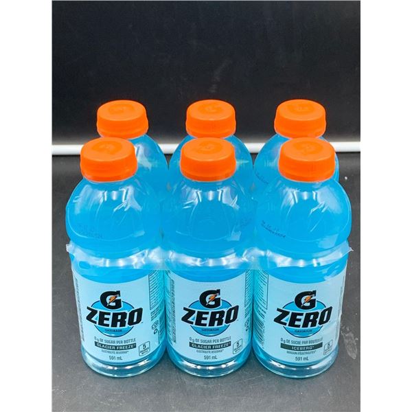 Gatorade G Zero Iceberg Electrolyte Beverage (6 x 591ml)