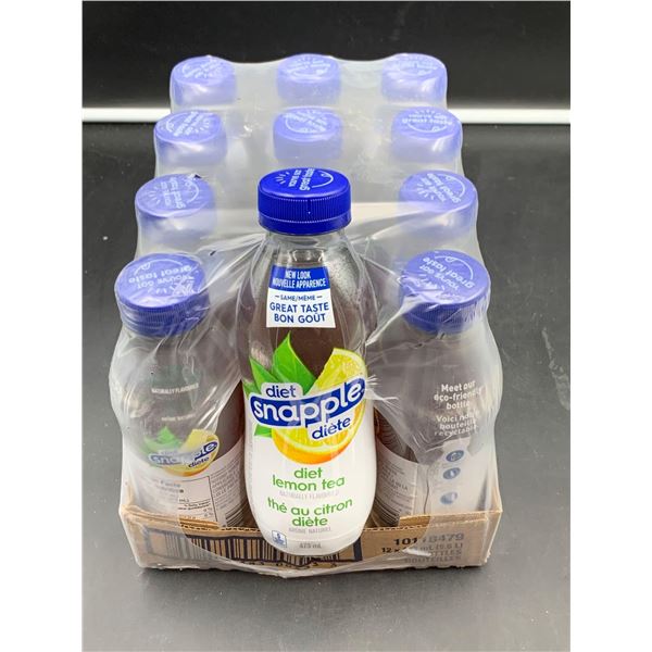 Diet Snapple Lemon Iced Tea (12 x 473ml)