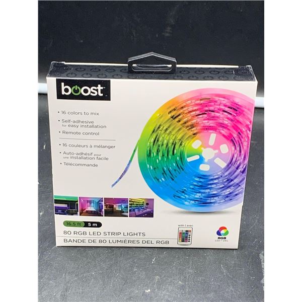 Boost 80RGB LED Strip Lights 16.5ft