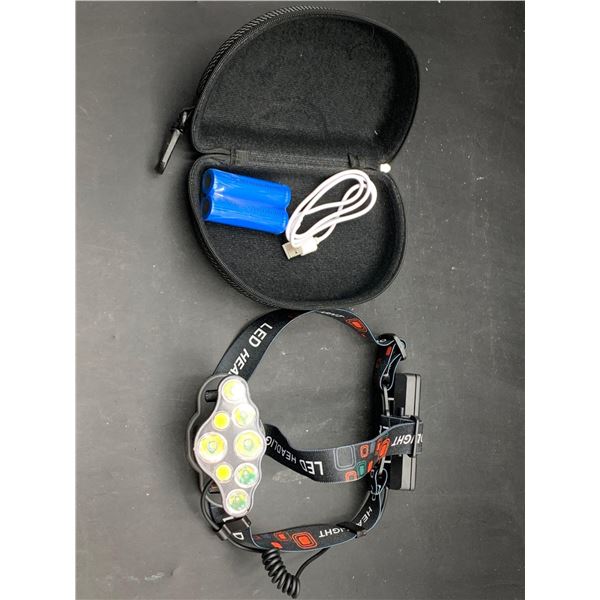 LED Head Lamp with Charger