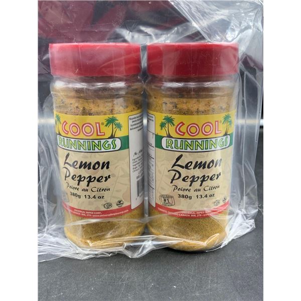 Cool Runnings Lemon Pepper Seasoning (2 x 380g)