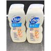 Image 1 : Dial Kids 3 in 1 (2 x 354ml) Peach Scent