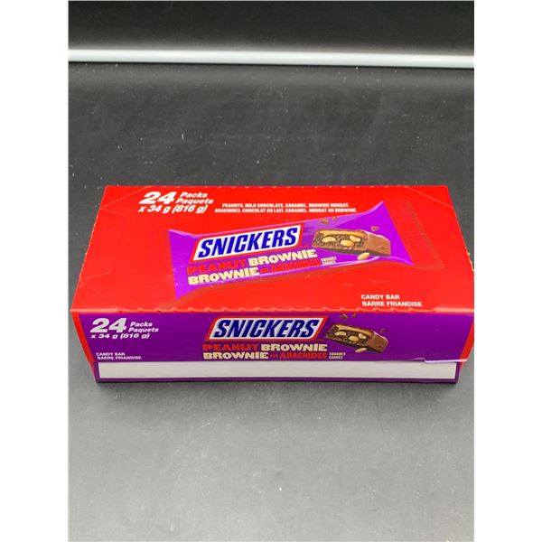 Snickers Brownie Candy Bars (24 x 34g)