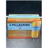 Image 1 : S. Pellegrino Carbonated Natural Mineral Water- Tangerine & Wild Strawberry (8 x 330ml)