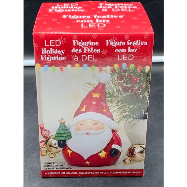 LED Holiday Figurine- Santa