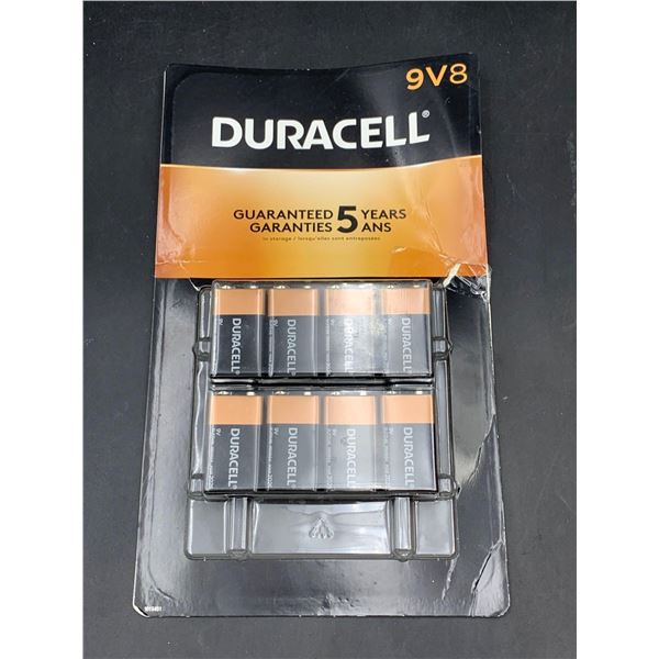 Duracell (9v x 8)