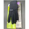 Image 2 : Head Black Ultra Fit Touchscreen Running Gloves (xs)