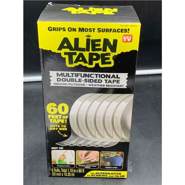 Alien Tape Multifunctional Double-Sided Tape (6 x 1.18in x 60ft)