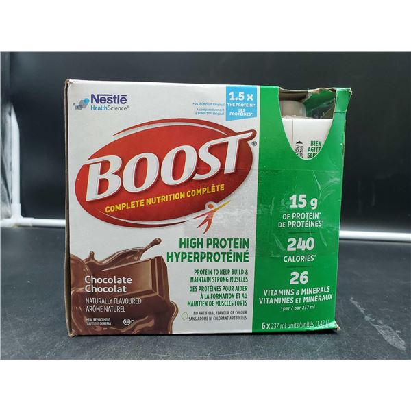 Boost High Protein Chocolate Nutrional Complete (6 x 237ml)