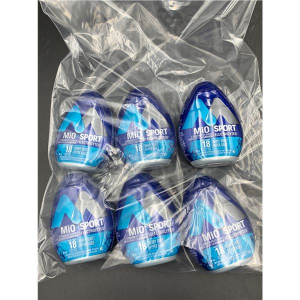 Mio Sport Liquid Water Enhancer Electrolytes- Berry Burst (12 x 27ml)