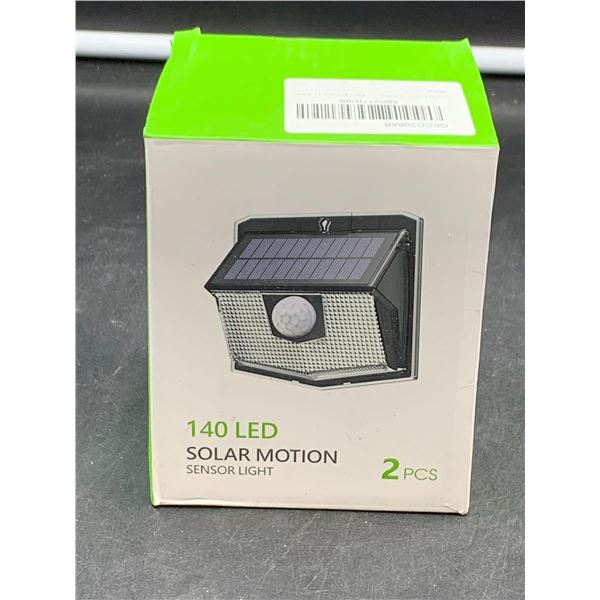 140 LED Solar Motion Sensor Light (2pcs)