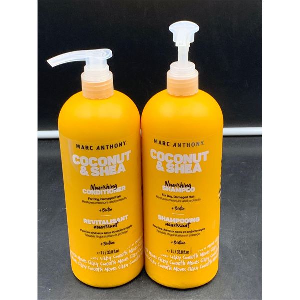 Coconut & Shea Nourishing Shampoo & Conditioner (2 x 1L)