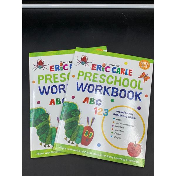 Eric Carle Preschool Workbooks (2ct)