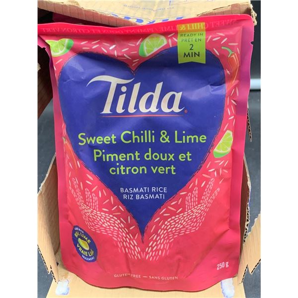 Tilda Sweet chilli & Lime Basmati rice (250g x 6)