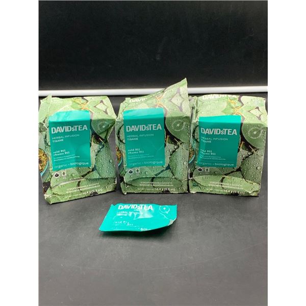 David's Tea Herbal Infusion Tisane-Cold 911 (3 x 12 sachets)