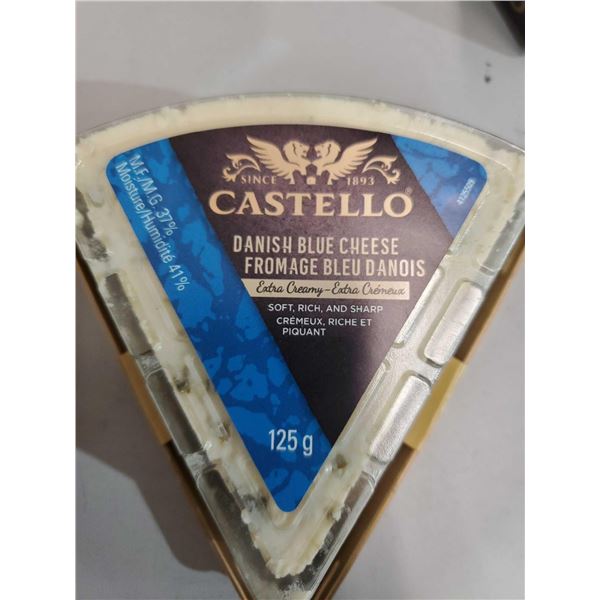*FROZEN* Castello Danish Blue Cheese - Extra Creamy 2X 125g