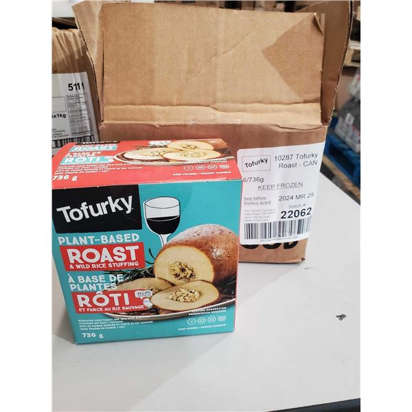 *FROZEN* Stuffed Tofurkey 6x736g