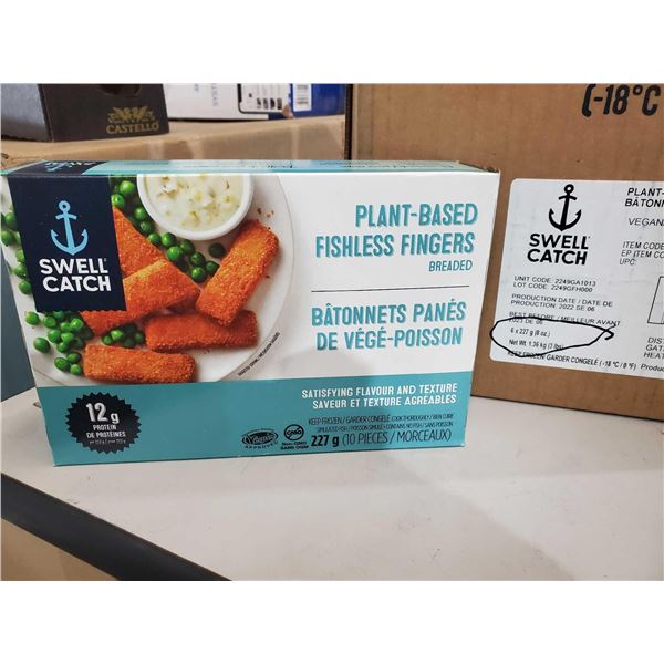 *FROZEN* Swell Catch Plant Based Fishless Fingers 6x227g