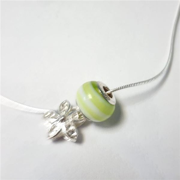 Silver 16" With 2 Pendant Necklace, Suggested Retail Value $70