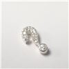 Image 2 : Silver Cubic Zirconia Pendant, Suggested Retail Value $60