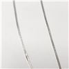 Image 2 : Silver Snake Chain 16" Necklace, Suggested Retail Value $30